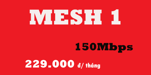 Mesh 1 Ngoại Thành Tốc Độ 150Mbps