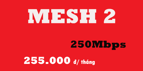 Mesh 2 Ngoại Thành Tốc Độ 250Mbps