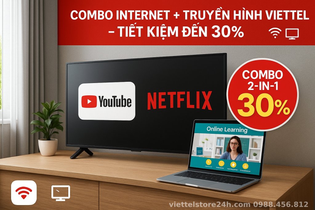 Gói Cước Trang bị thêm Đầu Thu Box Khi Đăng Ký Gói Combo