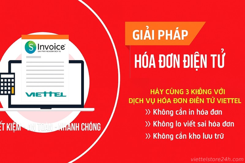 Đăng ký hoá đơn điện tử Viettel nhanh chóng