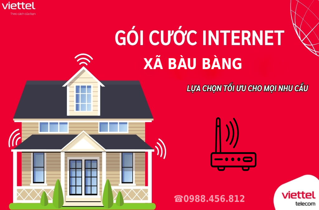 Gói cước internet Viettel Xã Bàu Bàng 180k