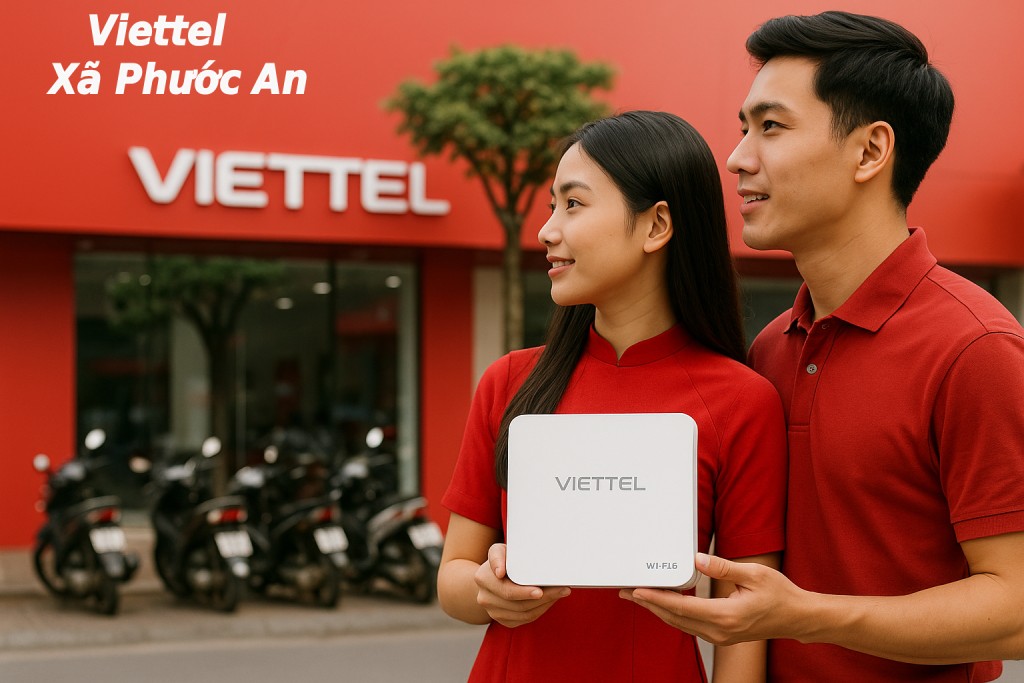 Lắp đặt wifi Viettel Xã Phước An 180.000đ/tháng