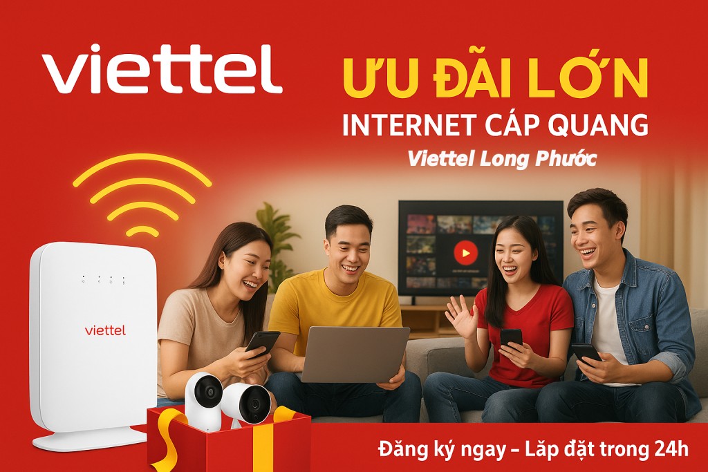 Viettel Long Phước Lắp WiFi